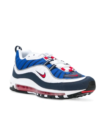 Shop Nike Air Max 98 Sneakers In White