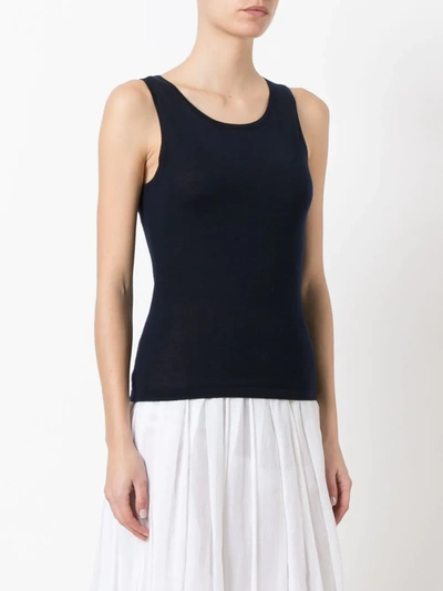 N•peal Color Block Shell Top In Blue