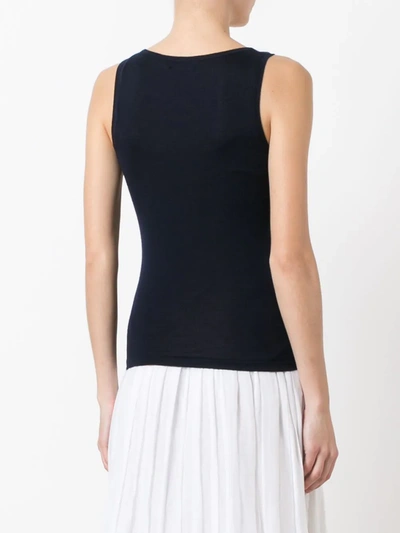 N•peal Color Block Shell Top In Blue