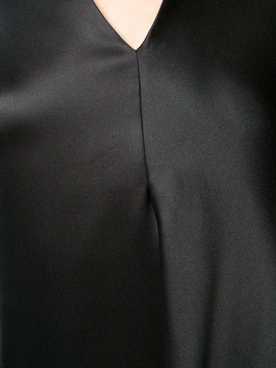 Shop Joseph Carrol Double Face Shift Dress In Black