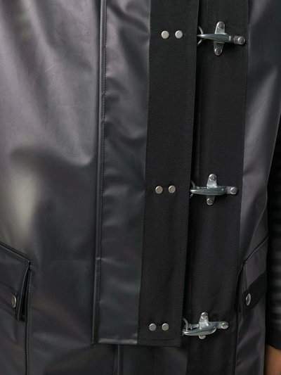 Shop Fay 4 Ganci Rain Jacket In Black