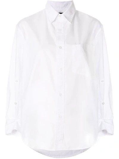 buttoned sleeves shirt
