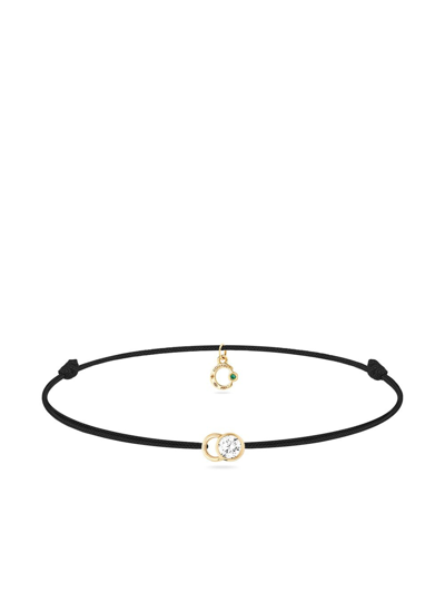 Shop Courbet 18kt Recycled Yellow Gold Laboratory-grown Diamond Let's Commit Bracelet