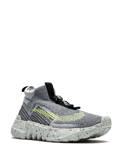 Nike Space Hippie 40mm Low-top Sneakers In Grey
