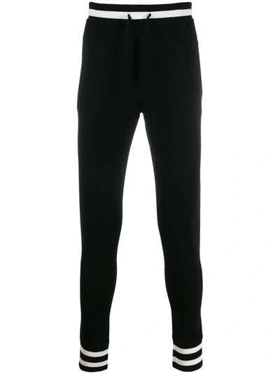 Shop Dolce & Gabbana Track Pants In Black