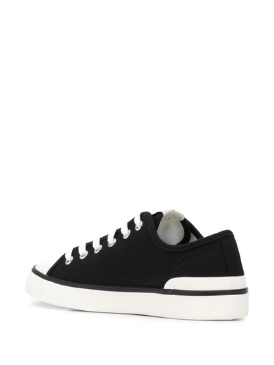Shop Isabel Marant Graphic Print Basketball Sneakers In Black