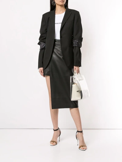 Shop Boyarovskaya Oversized Blazer In Black