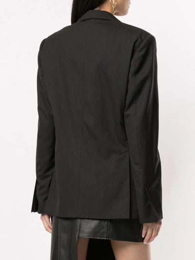 Shop Boyarovskaya Oversized Blazer In Black