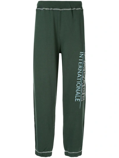 Shop Palace Internationale Track Pants In Green