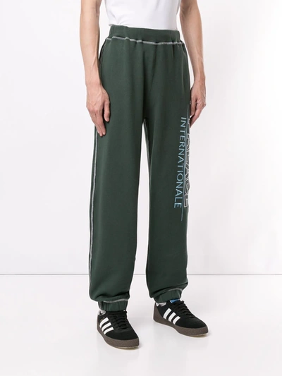 Shop Palace Internationale Track Pants In Green