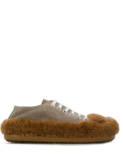 Shop Marni Chinese New Year 2020 Sneakers In Brown