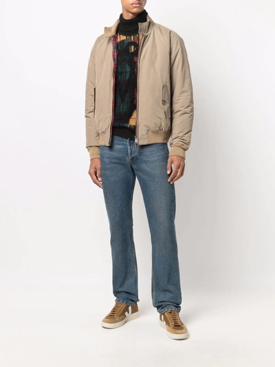Baracuta G9 Harrington Bomber Jacket In Nude