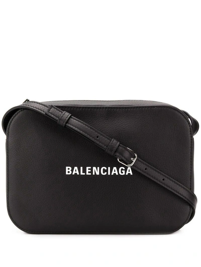 Shop Balenciaga Small Everyday Camera Bag In Black