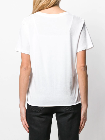 SAINT LAURENT CLASSIC T-SHIRT - 白色