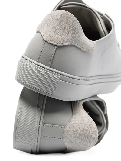 Axel Arigato Clean 90 Leather Sneakers In Grey