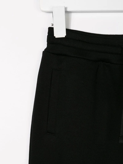 Shop Dolce & Gabbana Rear Logo Plaque Track Pants In Black