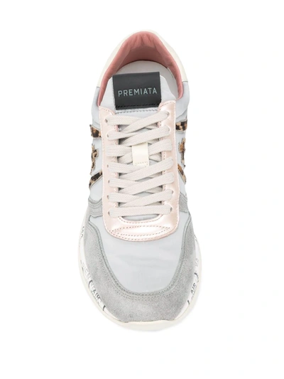 Shop Premiata Layla Low-top Sneakers In Grey
