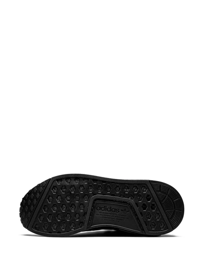 Shop Adidas Originals Nmd R1 "triple Black" Sneakers
