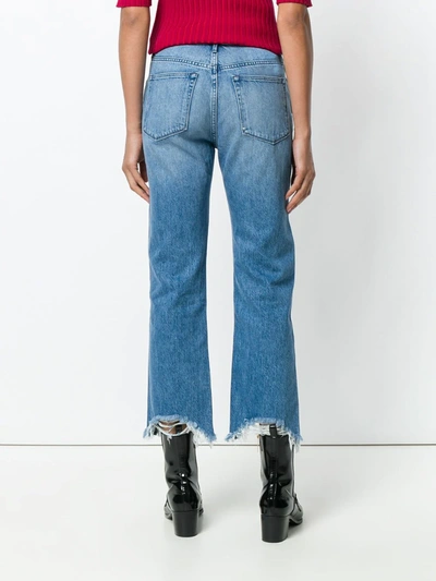 Shop 3x1 Austin Cropped Jeans In Blue