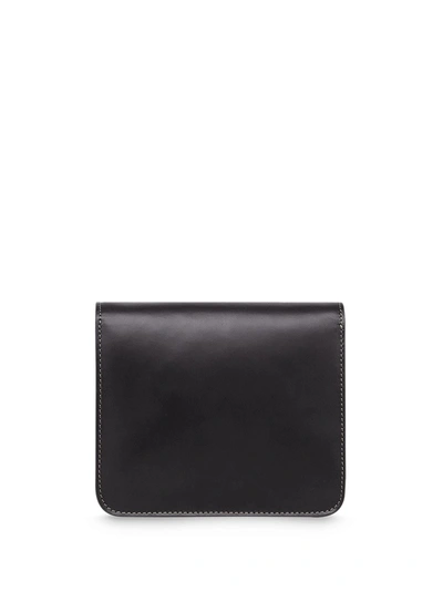 Shop Fendi Fab Shoulder Bag In Black