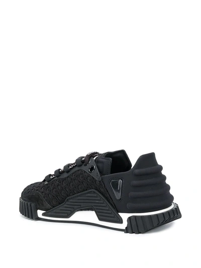 Shop Dolce & Gabbana Ns1 Low-top Sneakers In Black