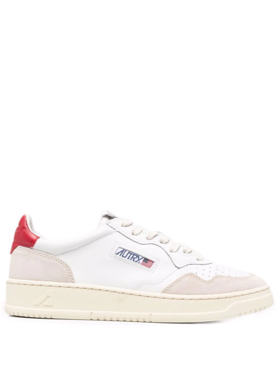 Shop Autry Medalist Low-top Sneakers In White