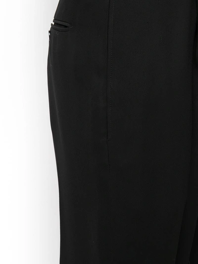 Shop Isabel Marant Pleated Tailored Trousers In Black