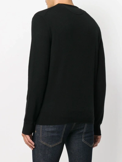 Shop Polo Ralph Lauren Crew Neck Sweatshirt In Black