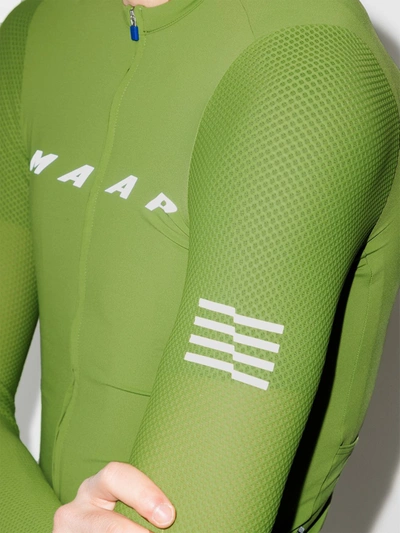 Shop Maap Evde Zip-up Cycling Vest In Grün