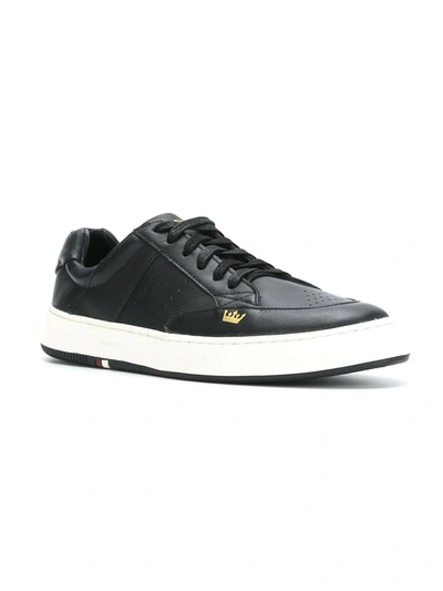 Shop Osklen Panelled Sneakers In Black
