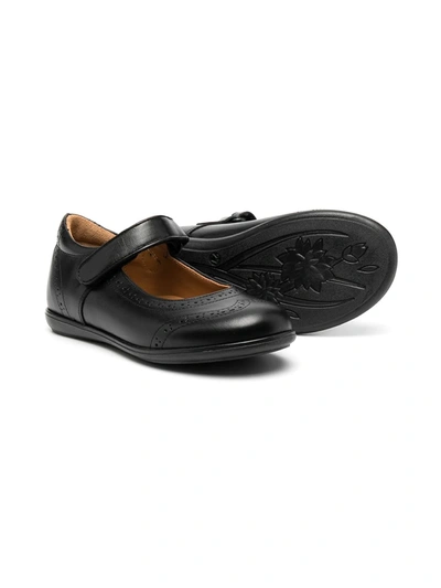 Pèpè Touch-strap Ballerinas In Blue