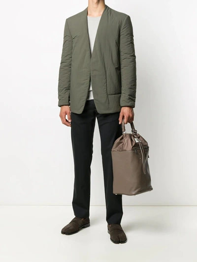 Maison Margiela Four Stitch Detail Tailored Trousers In Black