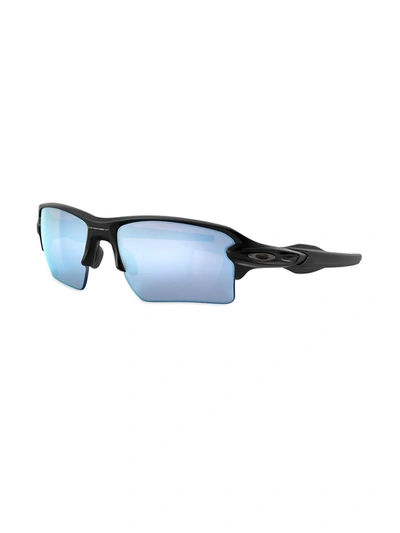 Shop Oakley Flak 2.0 Xl Square-frame Sunglasses In Black