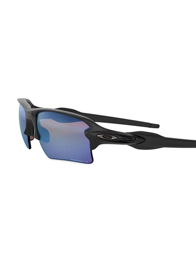 Shop Oakley Flak 2.0 Xl Square-frame Sunglasses In Black