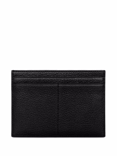 Shop Yu Mei Nappa Leather Cardholder In Black