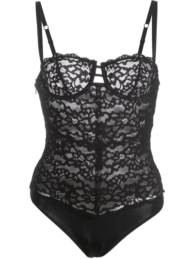 Fleur Du Mal Charlotte Lace high-waisted Panty - Farfetch