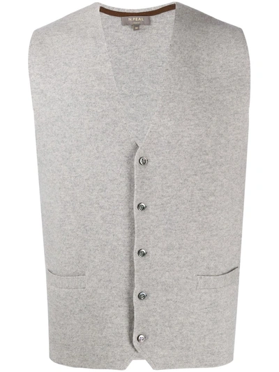 Shop N•peal Milano Waistcoat In Grey