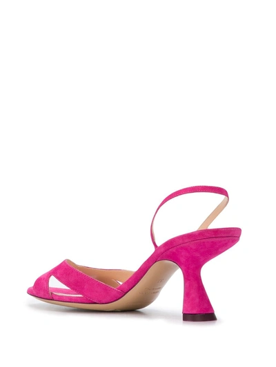 Shop Nicholas Kirkwood Lexi Slingback Sandals 70mm In Pink