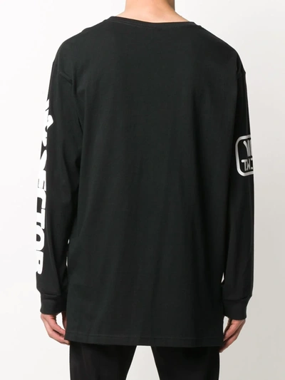 Shop Ktz Membership Long-sleeved T-shirt In Black