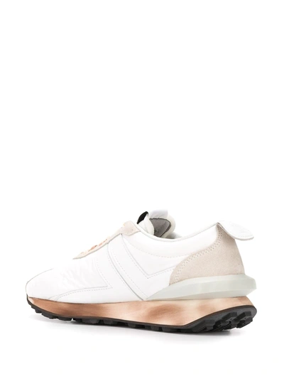 Shop Lanvin Bumper Low-top Sneakers In White