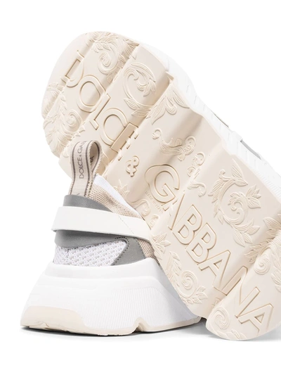 Shop Dolce & Gabbana Daymaster Chunky Sneakers In White