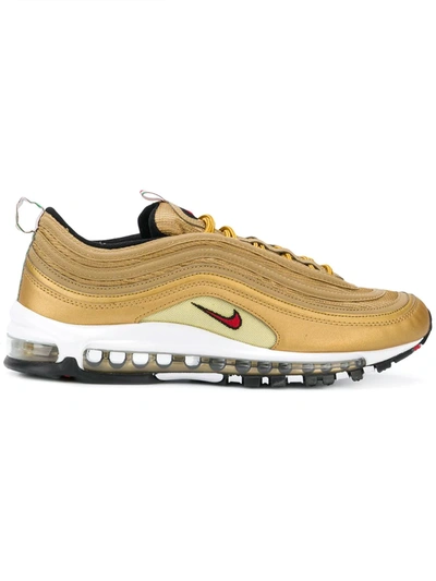 Shop Nike Air Max 97 "italy" Sneakers In Metallic