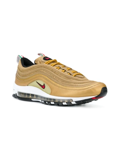 Shop Nike Air Max 97 "italy" Sneakers In Metallic