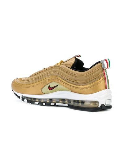 Shop Nike Air Max 97 "italy" Sneakers In Metallic