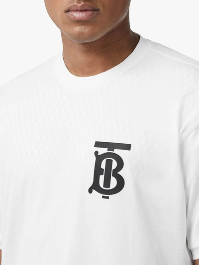 OVERSIZED MONOGRAM MOTIF T-SHIRT