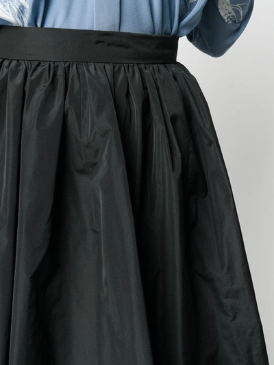 Patou Skirt With Zip. In Black