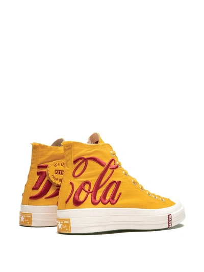 Converse Kith X Coca Cola 1970 All Star High-top Sneakers In Yellow