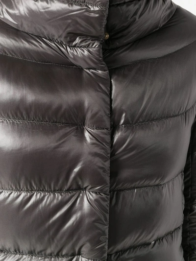 Herno Dora Padded Coat In Grey