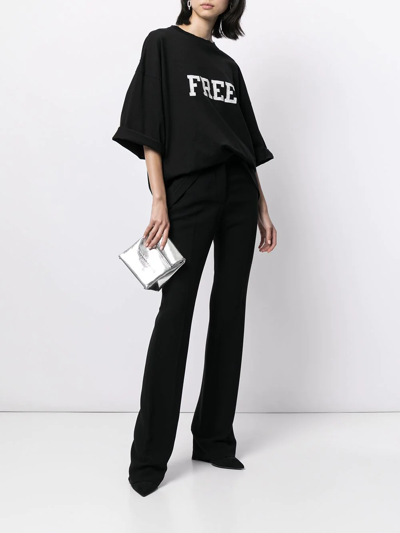 Balenciaga FW21 Free Oversized Distressed T-Shirt - Ākaibu Store