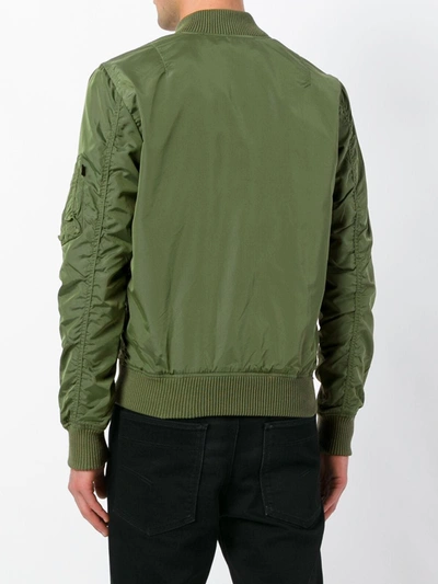 Alpha Industries Men S Ma-1 Tt Two Tone Bomber Jacket Sage